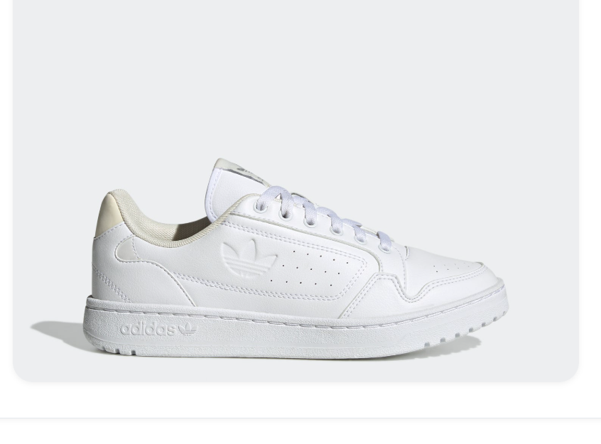 Adidas Forum Low Triple White Tonal Leather Sneakers