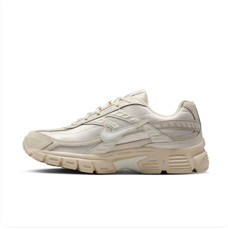 Nike Initiator Cream Sand Tonal Orewood Brown Retro Running Sneakers
