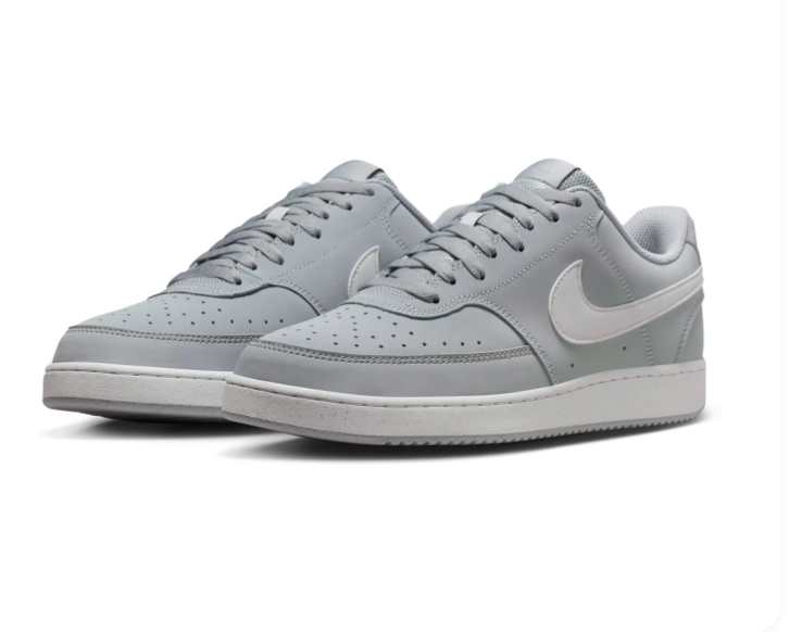 Nike Court Vision Low Next Nature Wolf Grey White Sustainable Sneakers