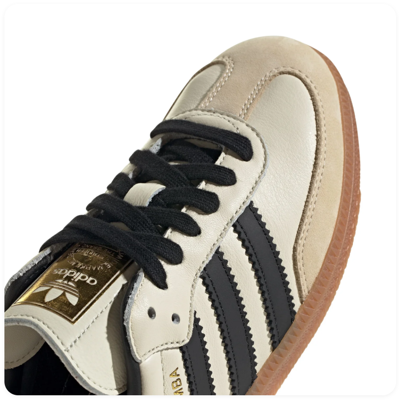 Adidas Samba OG Black Cream White Gum Sneakers