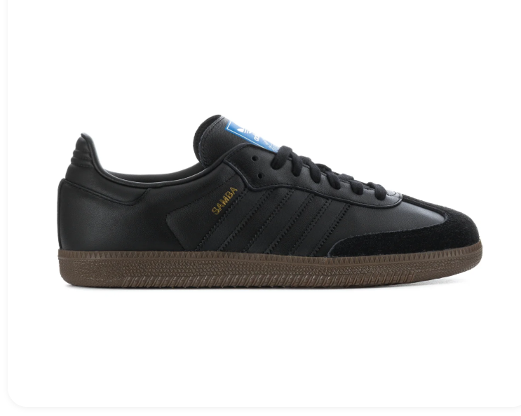 Adidas Samba OG Triple Black Gum Sneakers