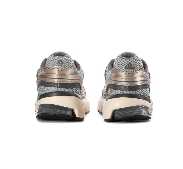 Adidas Response CL Grey Champagne Gold Cream Vintage Running Shoes