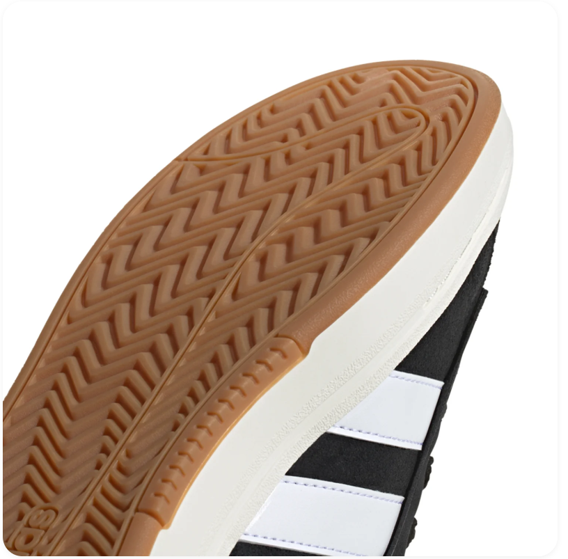 Adidas Grand Court Alpha Black White Gum Sneakers