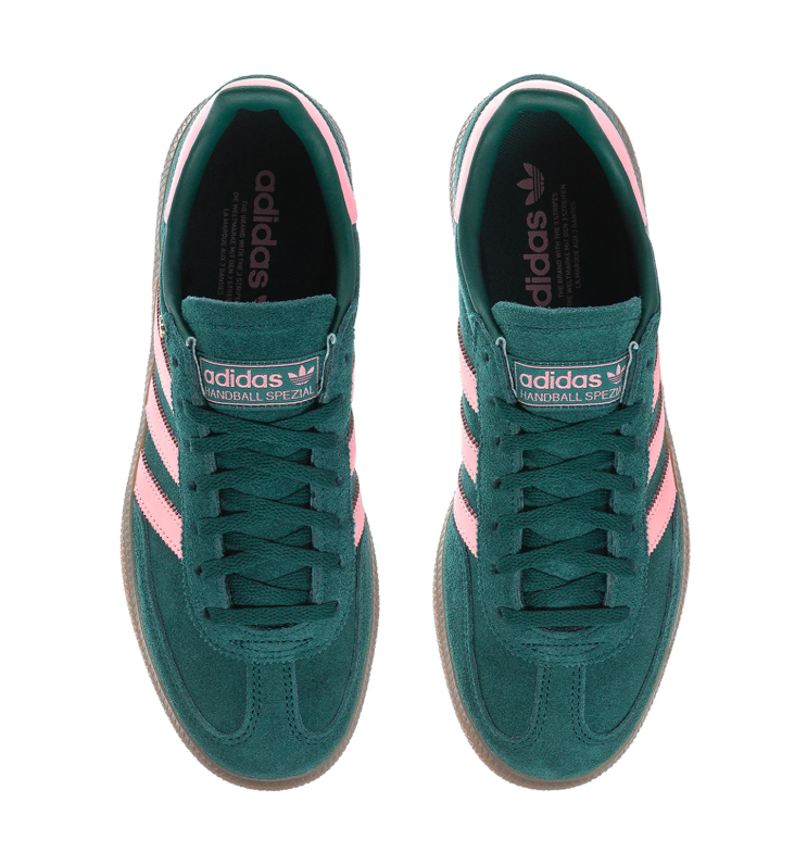 Adidas Handball Spezial Collegiate Green Pink Gum Sneakers