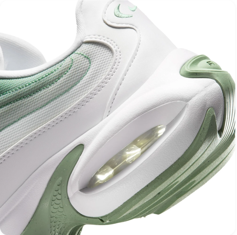 Nike Air Max Portal White Jade Ice Oil Green Chunky Air Cushion Lifestyle Sneakers