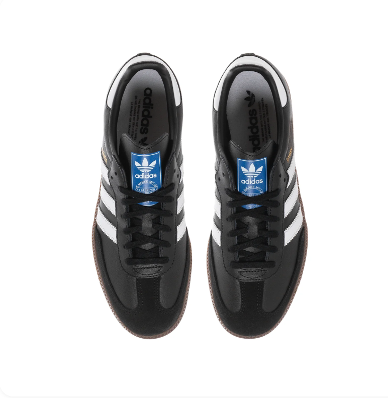 Adidas Samba OG Black White Gum Sneakers