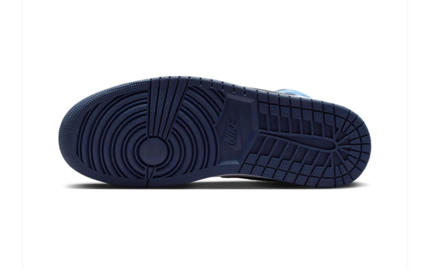 Air Jordan 1 Mid University Blue Sneakers