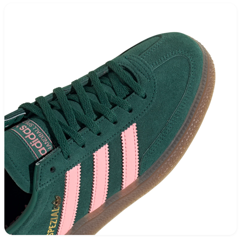 Adidas Handball Spezial Collegiate Green Pink Gum Sneakers
