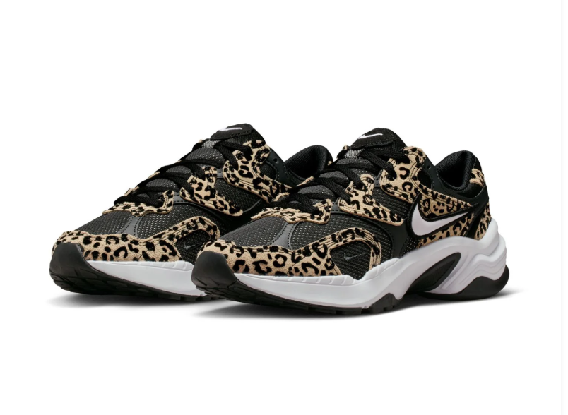 Nike Air Max Excee Leopard Print Black White Chunky Sneakers