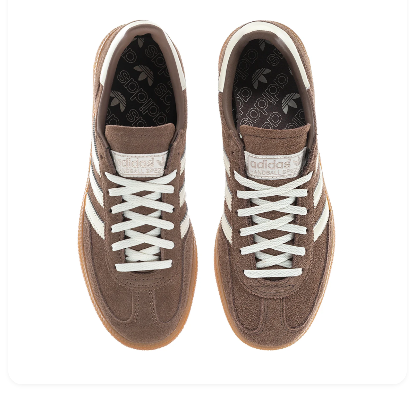 Adidas Handball Spezial Brown Cream White Gum Sneakers