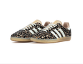 Adidas Samba OG Leopard Print White Cream Gum Sneakers
