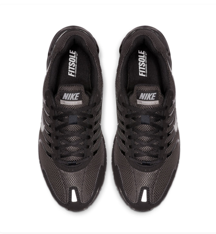 Nike Air Max Torch 4 Black Metallic Silver Anthracite Running Sneakers