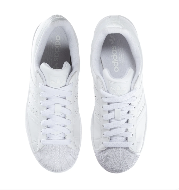Adidas Superstar Triple White Shell Toe Sneakers