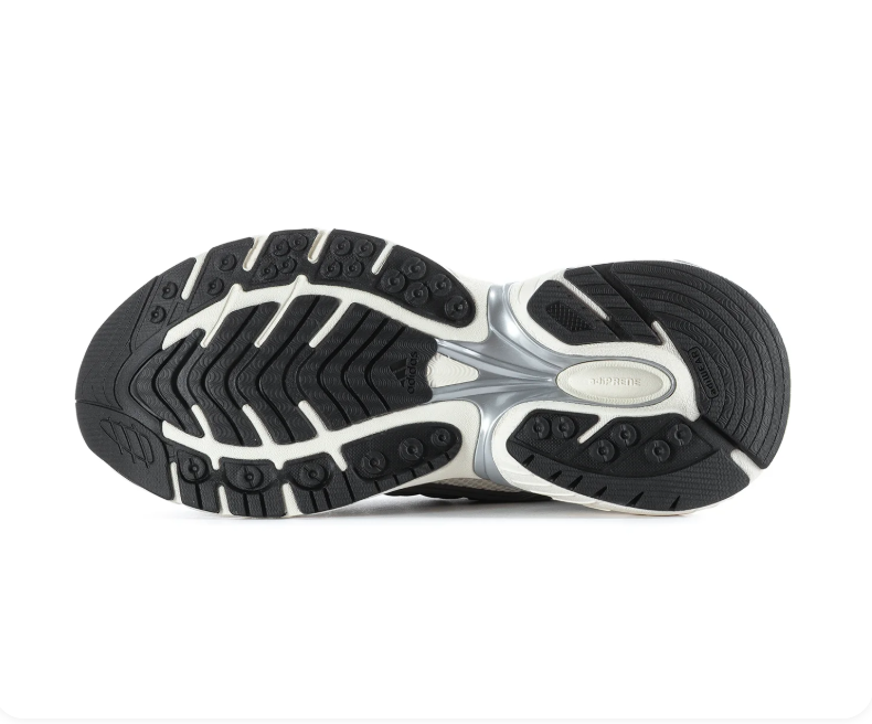 Adidas Spiritain 2000 White Grey Black Silver Chunky Sneakers