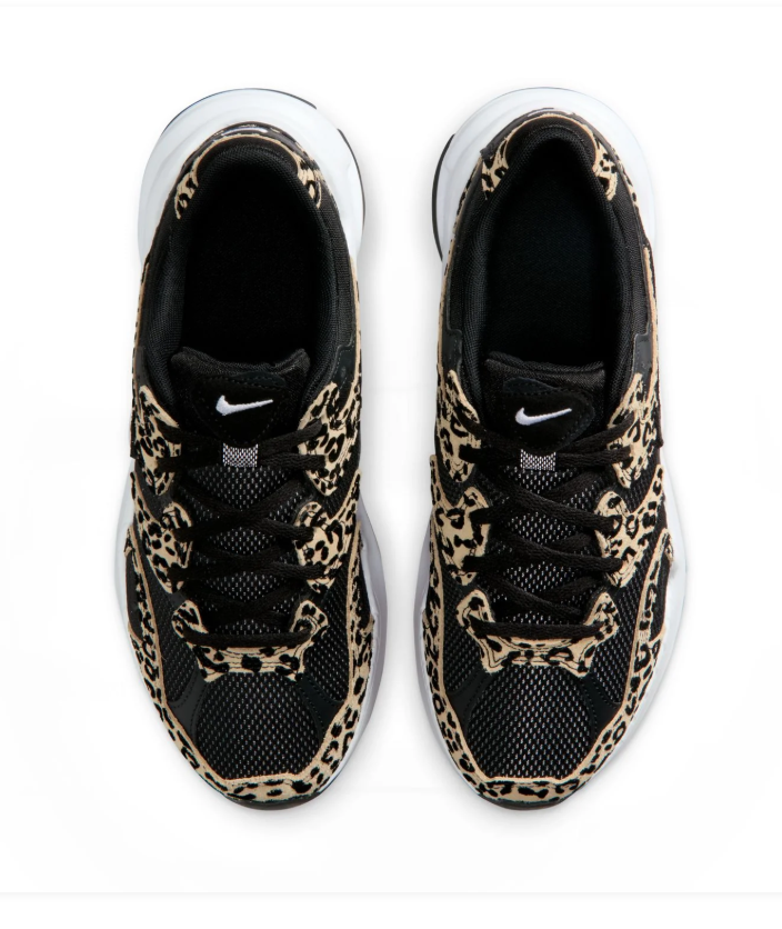 Nike Air Max Excee Leopard Print Black White Chunky Sneakers