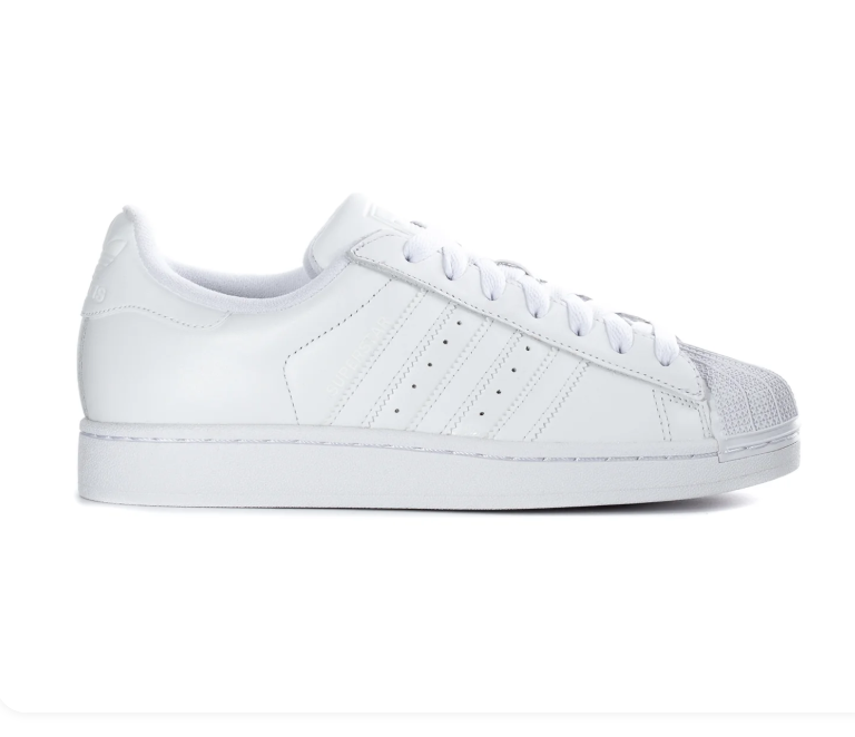 Adidas Superstar Triple White Shell Toe Sneakers