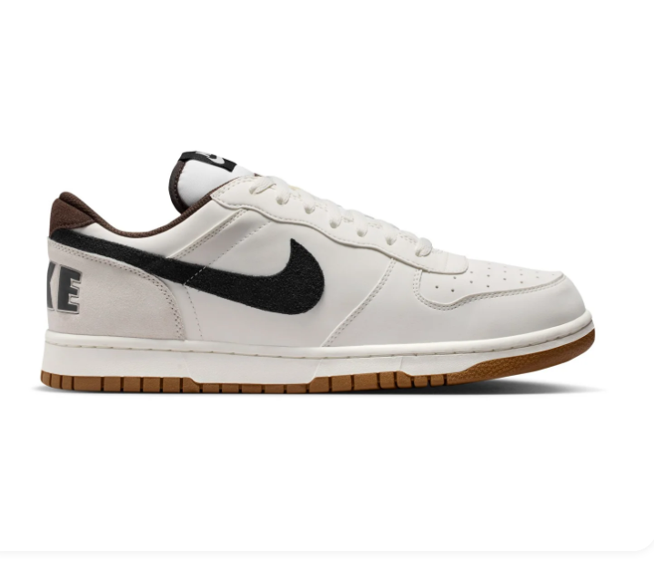 Nike Dunk Low Sail Black Baroque Brown Gum Retro Basketball Sneakers