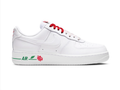 Nike Air Force 1 Low '07 SE White University Red Rose Floral Valentine Lifestyle Court Sneakers