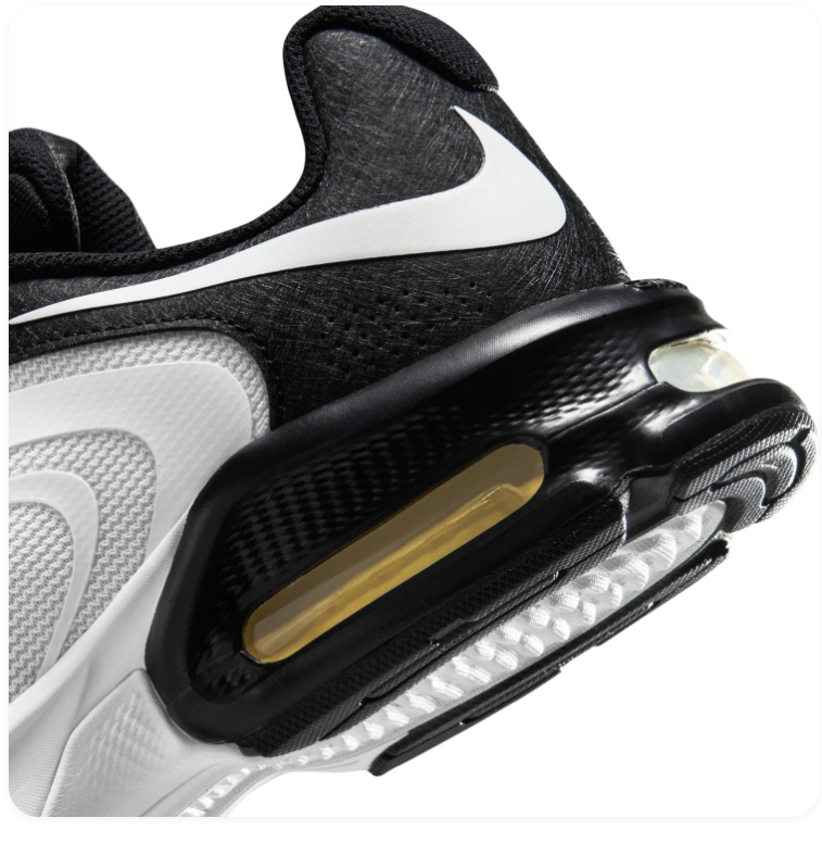 Nike Air Max Exosense White Black Modern Running Sneakers