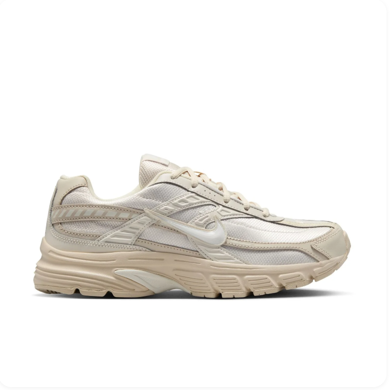 Nike Initiator Cream Sand Tonal Orewood Brown Retro Running Sneakers