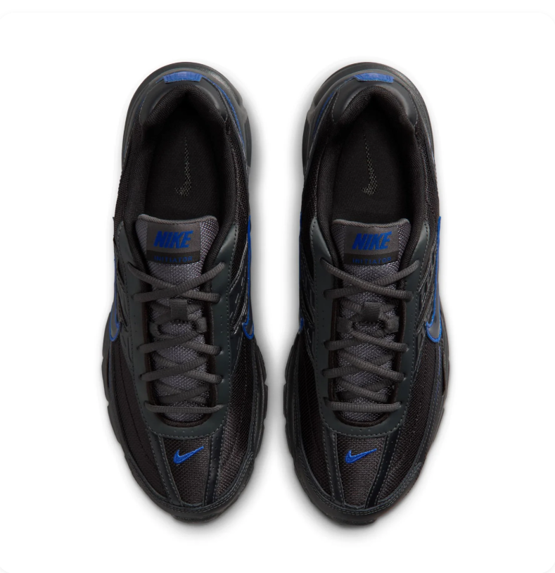 Nike Initiator Black Game Royal Blue Retro Running Sneakers