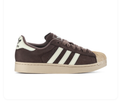 Adidas Superstar Dark Brown Cream White Shell Toe Sneakers