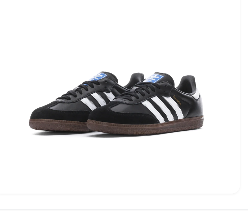 Adidas Samba OG Black White Gum Sneakers