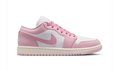 Air Jordan 1 Low Pink White Sneakers